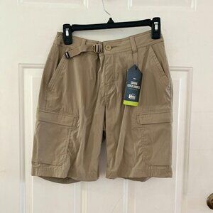 Rei Co-op Woman's Beachwood Sahara Cargo Shorts Sz 6